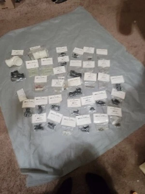 VINTAGE MRC MT10-M, MT10-S, IRONMAN, 2WD TRUCK BUGGY PARTS LOT NEW IN PACK RARE - Image 1 of 4