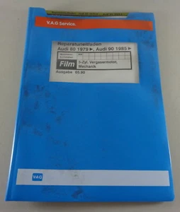 Microfich Audi 80 90 Tipo 81 B2 5 Cilindro Motor Wn Mecánica 05/1990 - Imagen 1 de 1