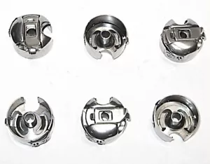 6 Pcs. Industrial Sewing Machine Bobbin Case for Juki Consew Singer Brother - Picture 1 of 1