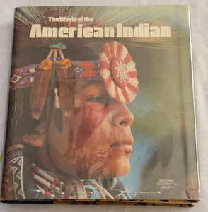 Choose One Edition - World of the American Indian HC w/ DJ, DJ Cover Poster Map - Imagen 1 de 43