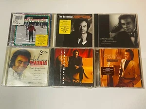 JOHNNY MATHIS Merry Christmas CD BRAND NEW SEALED + RARE PROMO CD + 4 More CD's! - Picture 1 of 14