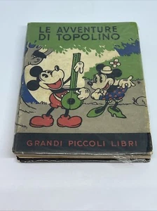 Disney Le Avventure di Topolino - Grandi Piccoli Libri - Salani Firenze 1935 - Foto 1 di 11