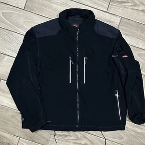 ScotteVest Jacket Extra Large Black SEV Tec Convertible Vest Fleece Full Zip - Picture 1 of 7