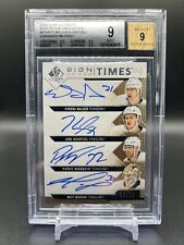 2018-19 SP Auth Sign Of The Times 4 Quad Auto Malkin/Guentzel/Hornqvist/Murray