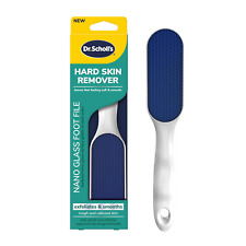 Dr. Scholl's Hard And Dead Skin Remover Nano Glass Foot File And Callus Remover,