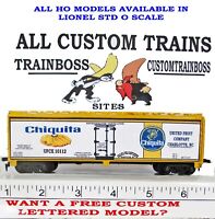 Details about   HO CUSTOM LETTERED  HI I'M CHUCKY & I"M NANCY BOXCAR COLLECTIBLE REEFER.LOT F