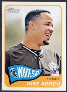 2014 Topps Heritage High Number #H600 Jose Abreu RC Rookie Card - Picture 1 of 1