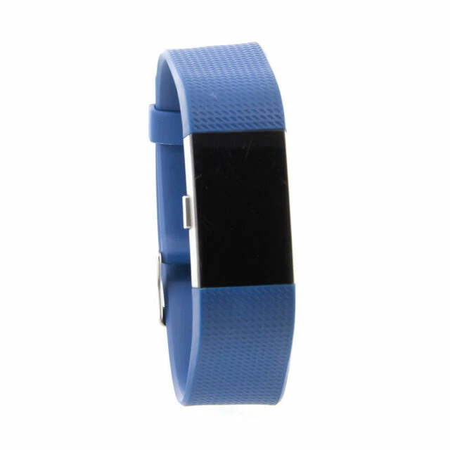 Fitbit Charge 2 Wristband Activity Tracker, Large - Blue