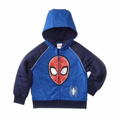 Sudadera con capucha y cremallera completa para niños Marvel® Character, Spiderman Foto 1 de 2