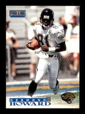 1996 Football Pro Line Desmond Howard Jacksonville Jaguars #144 - Image 1 of 2