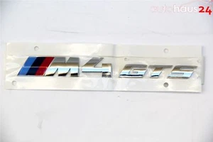 BMW F82 M4 GTS ORIGINAL TRUNK BADGE REAR EMBLEM BRAND NEW GENUINE OEM 2017 - Picture 1 of 3