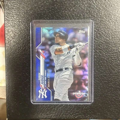 2020 Topps Opening Day Aaron Judge #31 Blue Foil - Image 1 of 3