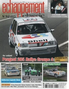 ECHAPPEMENT CLASSIC 82 PEUGEOT 205 RALLYE GrA USINE 1991 JP JARIER VOSGES RALLYE - Imagen 1 de 2