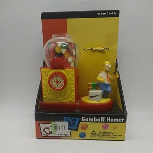 2003 The Simpsons Homer Gumball Dispenser Gumball Homer Missing 3 Eyed Fish Top - Picture 1 of 24