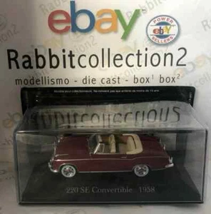 DIE CAST " 220 SE CONVERTIBLE - 1958 " MERCEDES COLLECTION SCALA 1/43 (11) - Picture 1 of 2