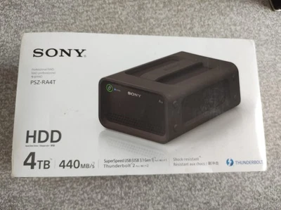 Sony Thunderbolt 2 RAID Array 4TB 2-Bay USB 3.0 Hard Drive PSZ-RA4T - Image 1 of 4
