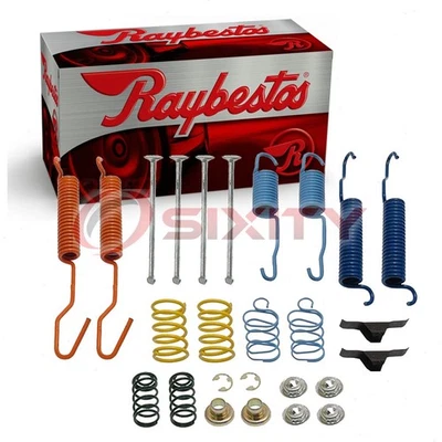 Kit de herrajes de freno de tambor trasero Raybestos R-Line para Chevrolet C2500 ar 1992-1999 Foto 1 de 4