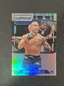 2025 Panini Contenders PFL BRUNO CAPPELOZZA Championship Ticket Platinum #1/1 - Picture 1 of 2
