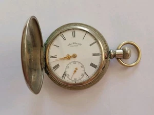 1887 Waltham Grade AM. W. Co. Bond St 7 Jewels 14s Pocket Watch Fancy Hands RUNS - Picture 1 of 9