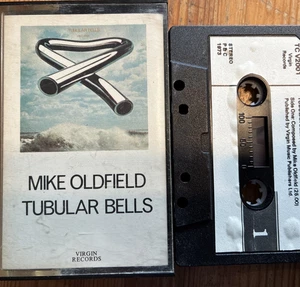 1974 VIRGIN RECORDS CASSETTE TAPE - MIKE OLDFIELD - TUBULAR BELLS - Picture 1 of 1
