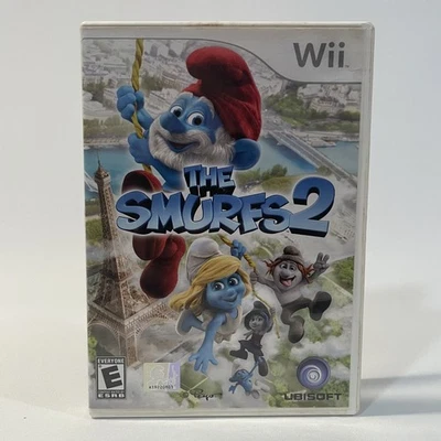 The Smurfs 2 Nintendo Wii Video Game CIB Complete Ubisoft - Image 1 of 3