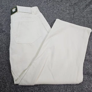 NUEVO Ralph Lauren Jeans Company Clásico Medio Pantorrilla Blanco Jeans Talla 8 Preppy Nuevo con Etiquetas - Imagen 1 de 16