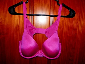 SUJETADOR FUSHA FLORAL DE ENCAJE MAIDENFORM, CON AROS, FORRO LIGERO, TALLA 38 C, 09441 - Imagen 1 de 3