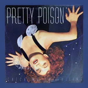 PRETTY POISON Catch Me I’m Falling Vinyl LP Virgin Records VG++ Very Clean OOP - Picture 1 of 5