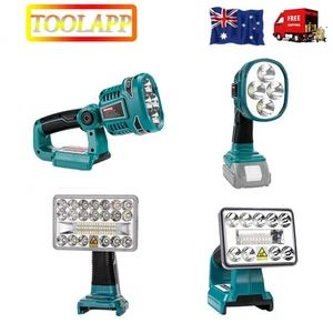 LED Work Flash Light Torch Lamp For Makita 18V Li-ion Battery charger BL1830 AU - Picture 1 of 6