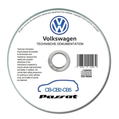 Volkswagen Passat (2019-2020) Manual De Taller En Cd - Imagen 1 de 4