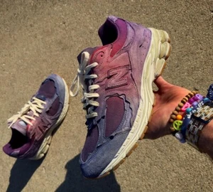 ✅ New Balance 2002R Protection Pack Distressed CUSTOM "Red Skies at Nite" 10.5 - Picture 1 of 9