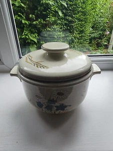 Vintage Royal Doulton Hill Top Lambethware Medium Kasserolle Servierschale 17 cm Durchmesser - Bild 1 von 7
