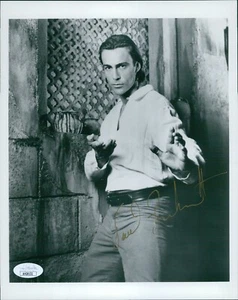Foto Brillante Firmada 8x10 de Daniel Bernhardt Mortal Kombat: Conquest JSA Auténtica - Imagen 1 de 2