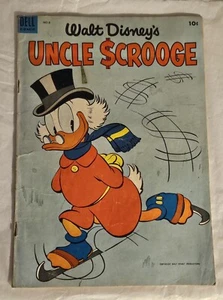 Uncle Scrooge #8 by Dell Comics~ Ten Cent~ 1955 Walt Disney~ An Acceptable Copy - Picture 1 of 9