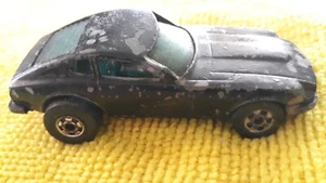 HOT WHEELS Die Cast Z WHIZ Datsun 1976 Mattel Diecast Toy Car Black 1/64 - Picture 1 of 5