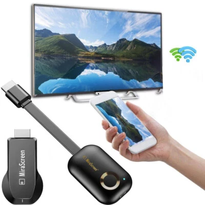 2.4G 5G Wireless Wifi HDMI Display Adapter Bildschirm Spiegel Cast Stick Telefon zu TV - Bild 1 von 4