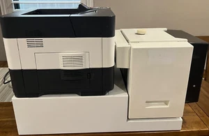 Kyocera FS-4200DN Mono Laser Printer,  Base PB-325  & Feeder – B/W – Ethernet - Picture 1 of 5