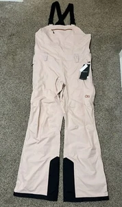 Outdoor Research Women’s Carbide Ski/Snowboard Bibs Sienna Pink Size XL NWT - Picture 1 of 7