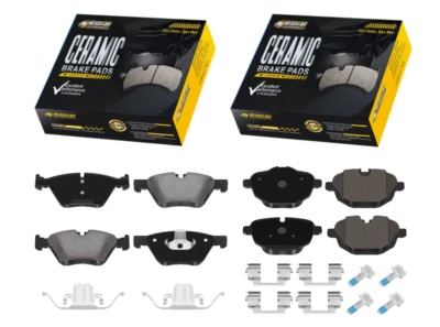 Front Rear Ceramic Brake Pads Set For 2012 - 2016 BMW 528i xDrive 528i 2.0L 3.0L - Image 1 of 2