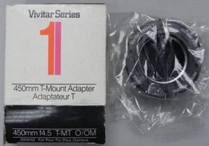 Vivitar Series 1 OM-T mount adapter for 450mm f4.5 Mirror ........LN / Rare !!! - Picture 1 of 3