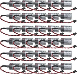 30 Pcs ER3V 3.6V JZSP-BA01 1000mAh PLC Non-Rechargeable Lithium Battery - Picture 1 of 9