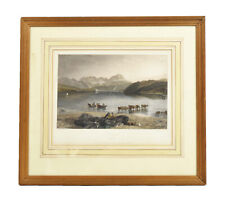 Framed J.M.W Turner 'Ullswater Cumberland' Lake District Print 1835