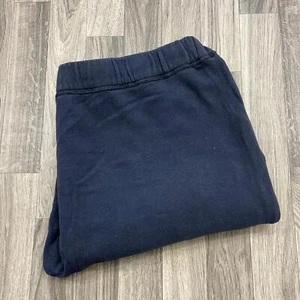 Pantalones deportivos HOLLISTER con logotipo gráfico con cordón y corbata azul oscuro para hombre talla XL - Imagen 1 de 11