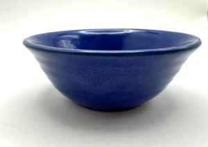 RARE - Vintage Bauer Pottery Blue 4" Berry Bowl Ring - EXCELLENT CONDITION - Picture 1 of 11