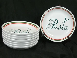 8 NOS WT BIA Cordon Bleu Porcelain 8 Pasta Bowls Portugal 9" - Picture 1 of 3