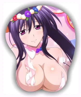 High School DxD Himejima Akeno 3D Anime Mouse Pads Mouse MatsGame/Home Dual-use - Image 1 of 4