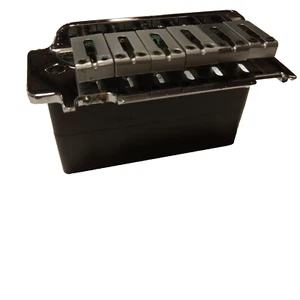 Chrome Tremolo Bridge -Used on Peavey USA Limited HB, ST Models (early 90's)hr - Picture 1 of 11