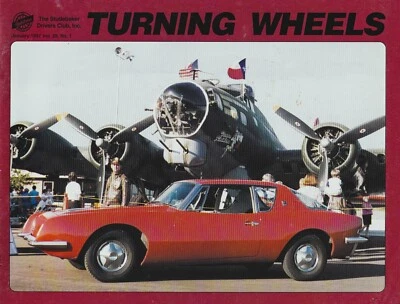 TURNING WHEELS The Studebaker Drivers Club - 12 Issues Jan-Dec 1997 - Vol 29 Foto 1 de 4