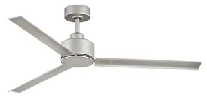 Indy 56" Indoor/Outdoor Ceiling Fan in Brushed Nickel - Picture 1 of 1