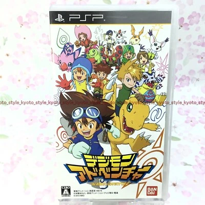 USED PSP Digimon Adventure Bandai namco entertainment 95191 JAPAN - Image 1 of 4